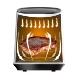 سرخ کن هوشمند بدون روغن (هوا پز) مدل Silencare K505W - Image 2