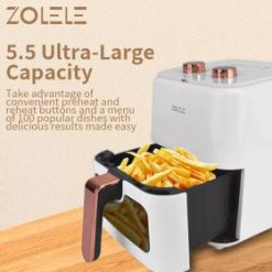 قیمت سرخ‌ کن بدون روغن (هواپز) zolele 5.5 L